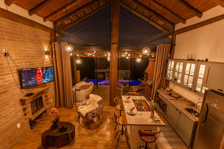 Chalé 200 - Chalé em Cunha/SP