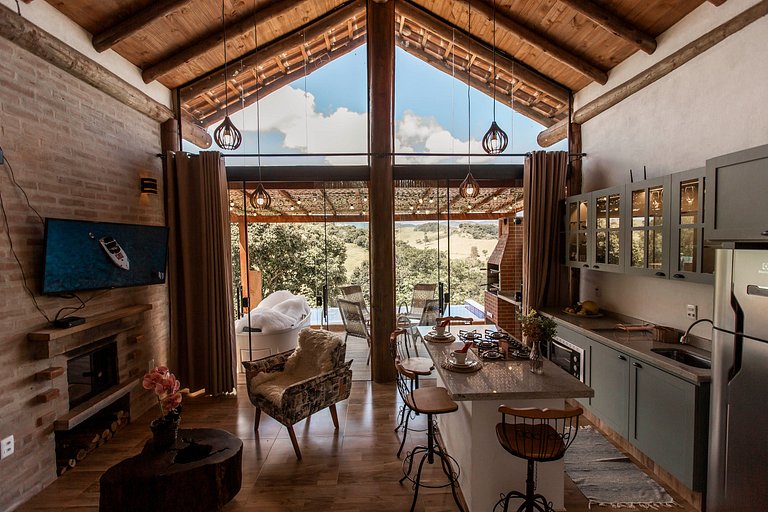 Chalé 200 - Chalé em Cunha/SP