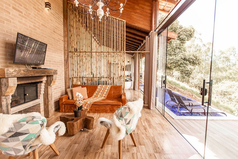 Chalé 200 - Chalé em Cunha/SP