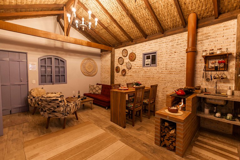 Chalé 203 - Chalé em Cunha/SP