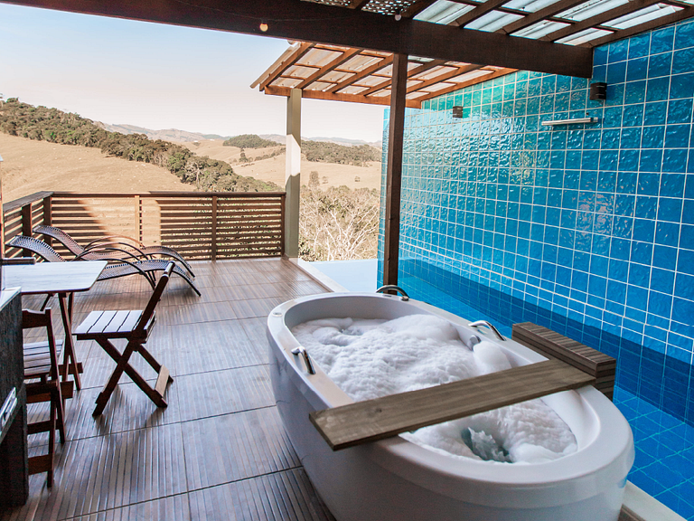 Chalé 204 - Chalé em Cunha/SP