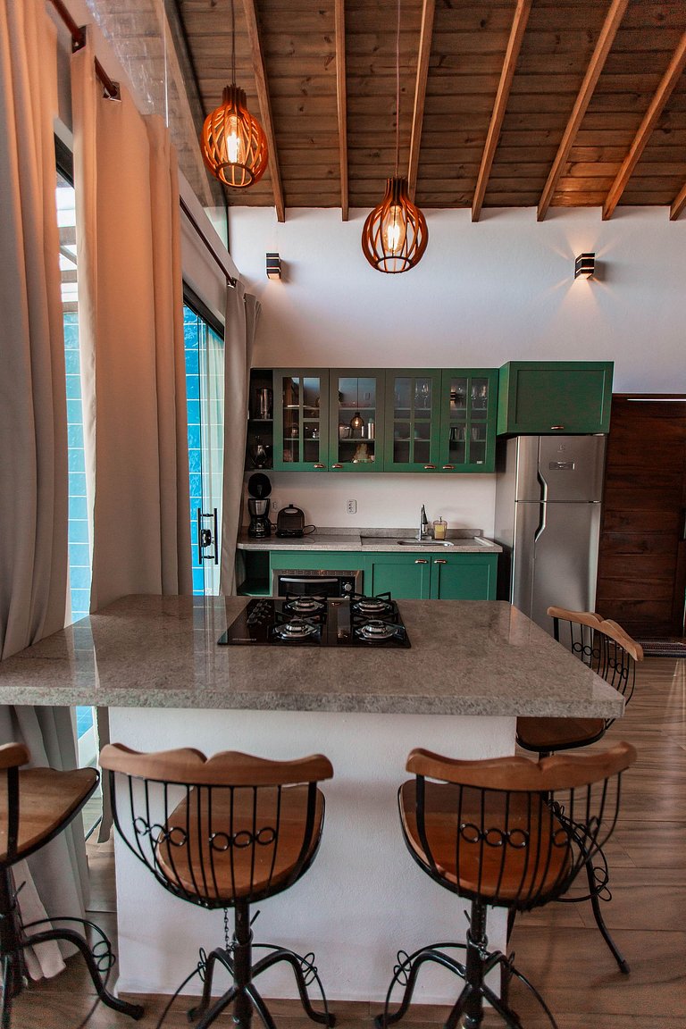 Chalé 204 - Chalé em Cunha/SP