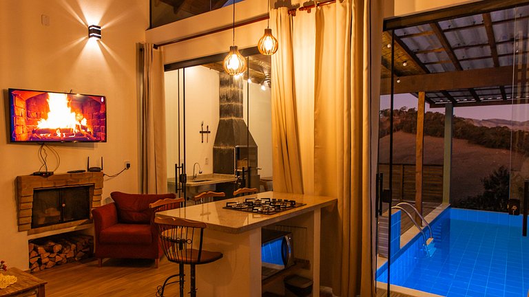 Chalé 206 - Chalé em Cunha/SP