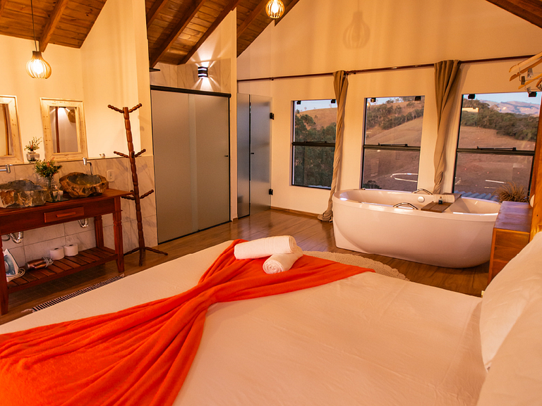 Chalé 207 - Chalé em Cunha/SP