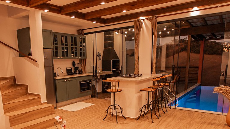 Chalé 207 - Chalé em Cunha/SP