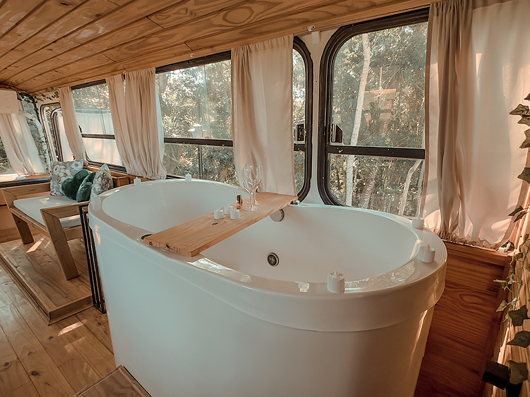 Ônibus 707 - Chalé em Atibaia/SP