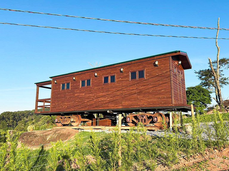 Trem 727 - Chalé em São Roque/SP
