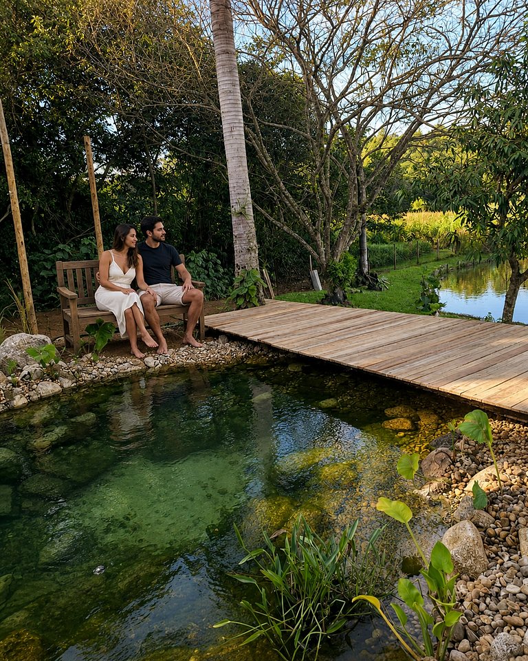 Casa 1720 - com piscina natural