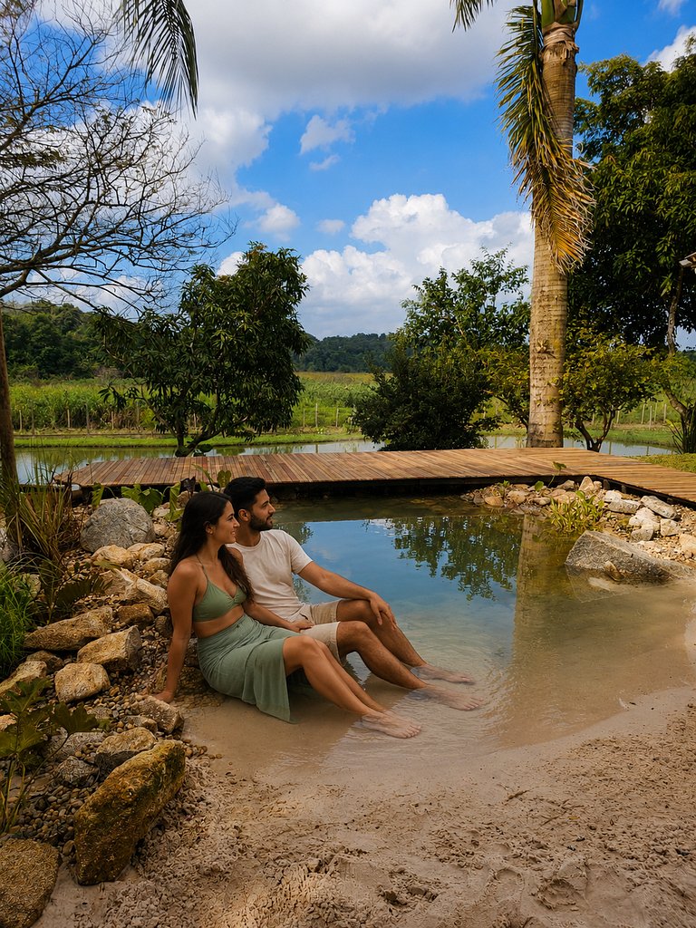 Casa 1720 - com piscina natural